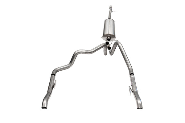 Corsa 24-25 Silverado/GMC 6.2L Sport 3.0 in Cat-Back - 21033-1