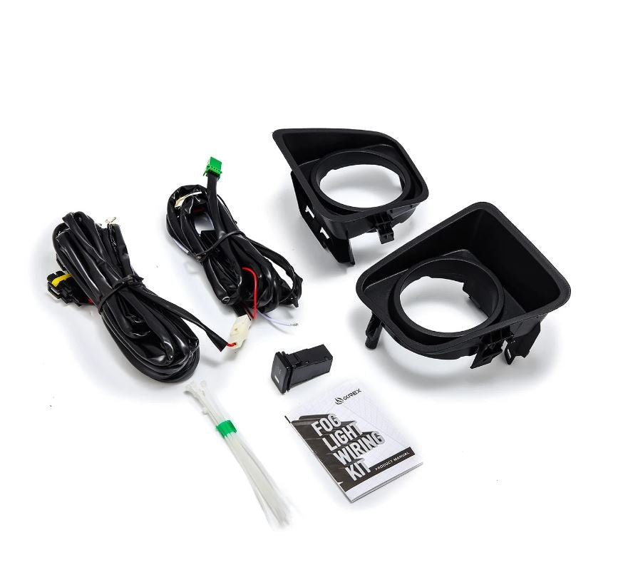 AlphaRex 09-12 Toyota RAV4 Bezel & Wiring Kit (Does Not Include Fog Lights) - 211003