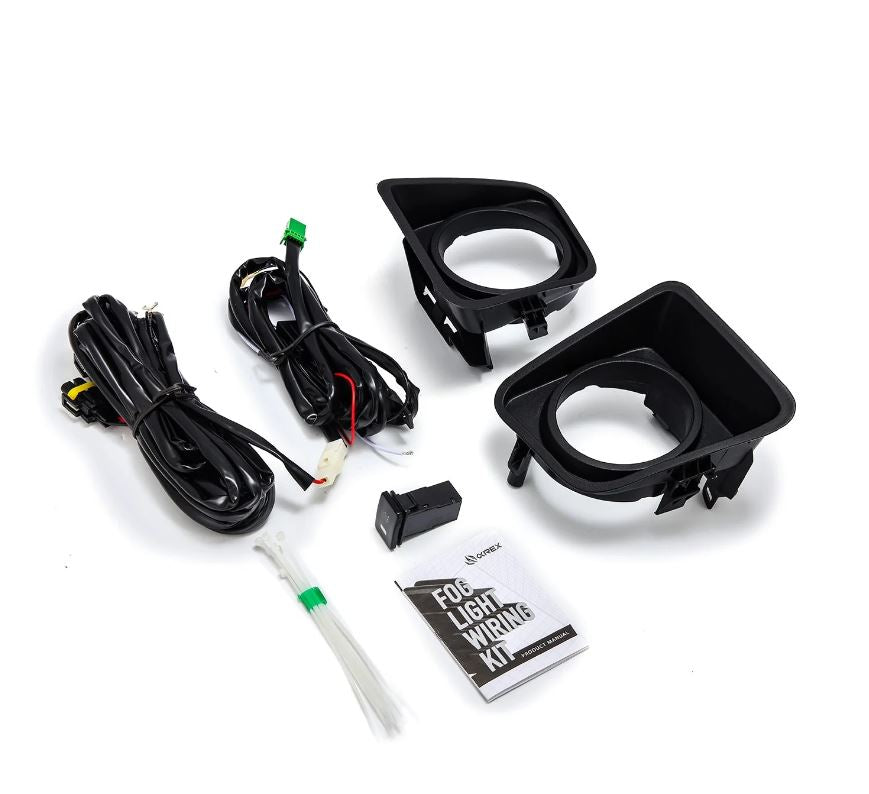 Alpharex 14-21 Toyota Tundra Bezel & Wiring Kit (Does Not Include Fog Lights) - 211004