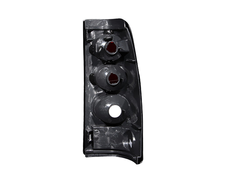 ANZO 1999-2002 Chevrolet Silverado 1500 Taillights Black - 211025