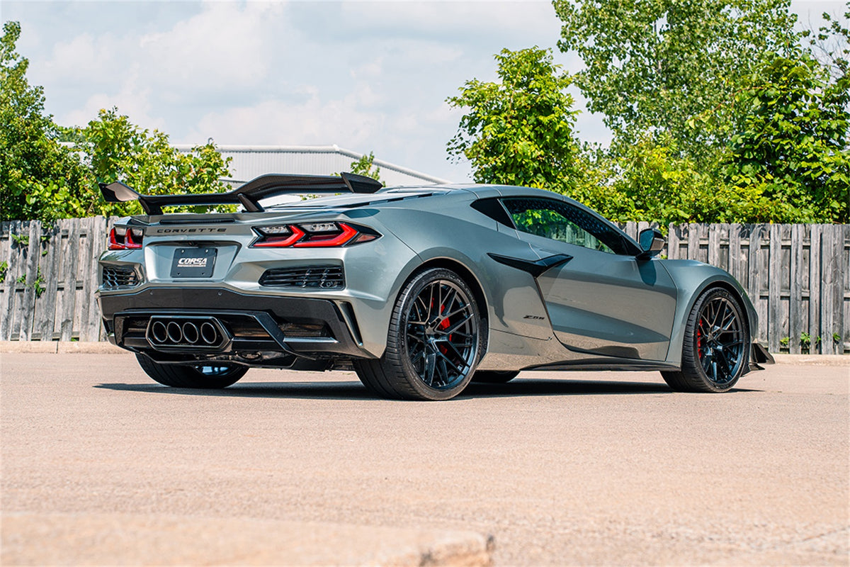 Corsa 2023 Chevrolet Corvette C8 Z06 3in Valved Cat-Back Exhaust Muffler System (Re-Uses Stock Tips) - 21111