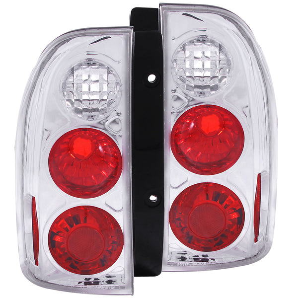 ANZO 1999-2004 Suzuki Grand Vitara Taillights Chrome - 211135 for 1999-2004 Suzuki Grand Vitara - front view