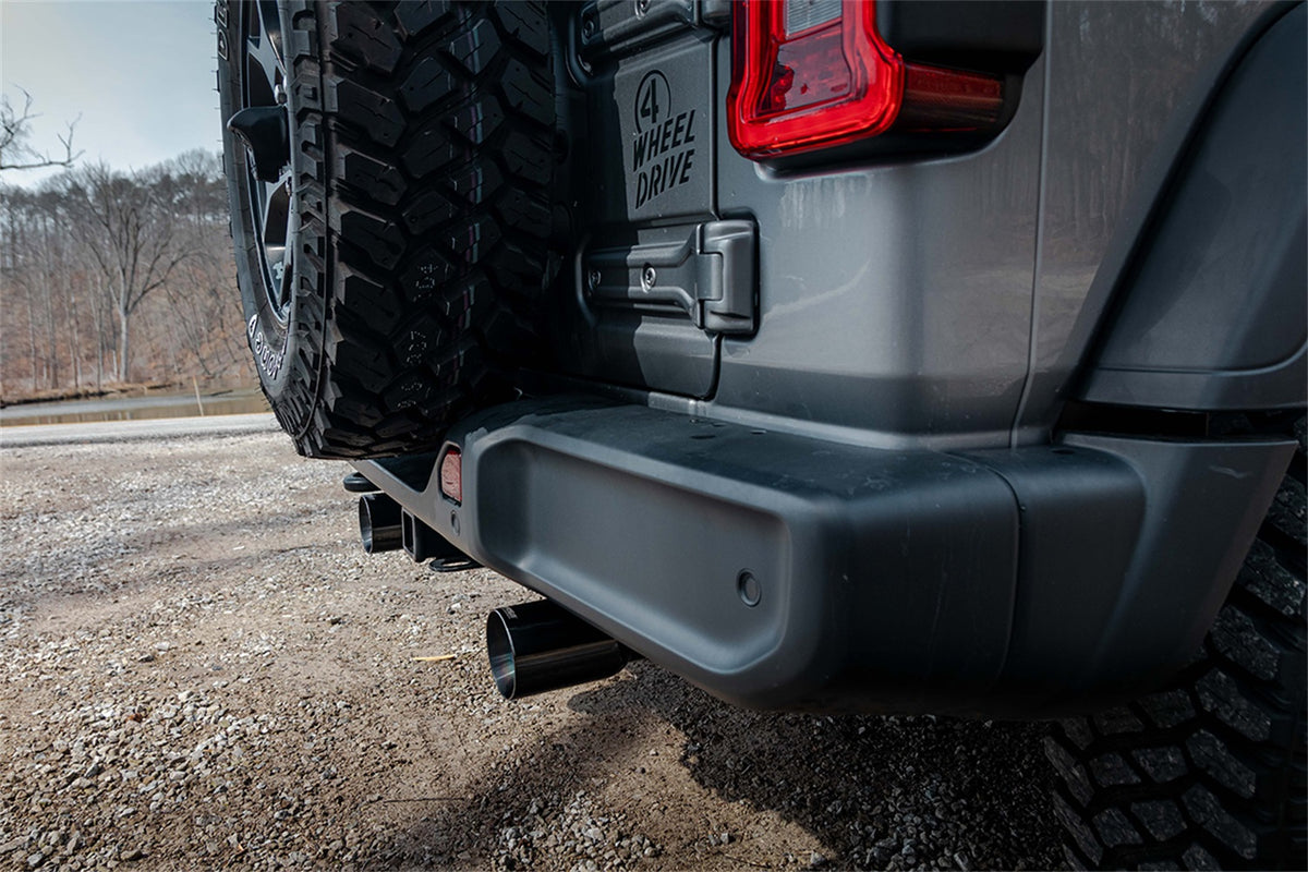 Corsa 2018-2024 Jeep Wrangler JLU 3.6L 2.75in Sport Cat-Back Exhaust w/ 4in Tips - 21124