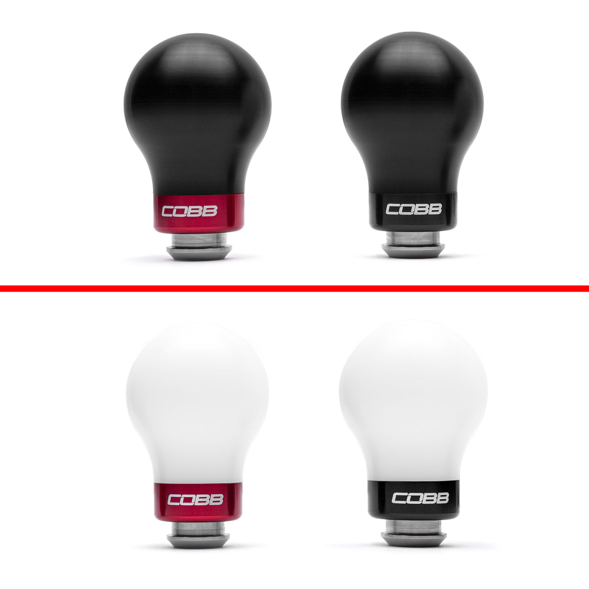 Cobb Subaru 5-Speed COBB Short Weighted Knob - Black - 211360-BK