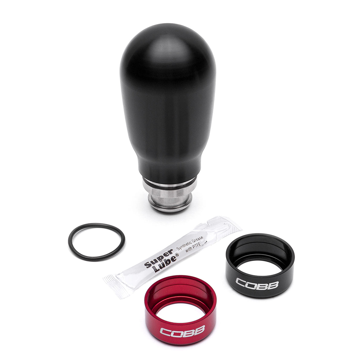 Cobb Subaru 5-Speed COBB Teardrop Weighted Knob -  Black - 211370-BK