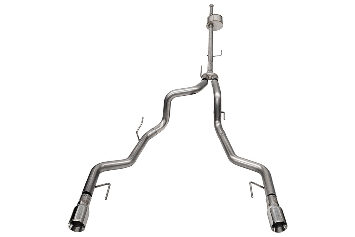 Corsa 2022-2024 2023 Ford F-150 SuperCrew/5.5ft Bed 5.0L V8 Xtreme Cat-Back Dual Rear Exit-Polished - 21183
