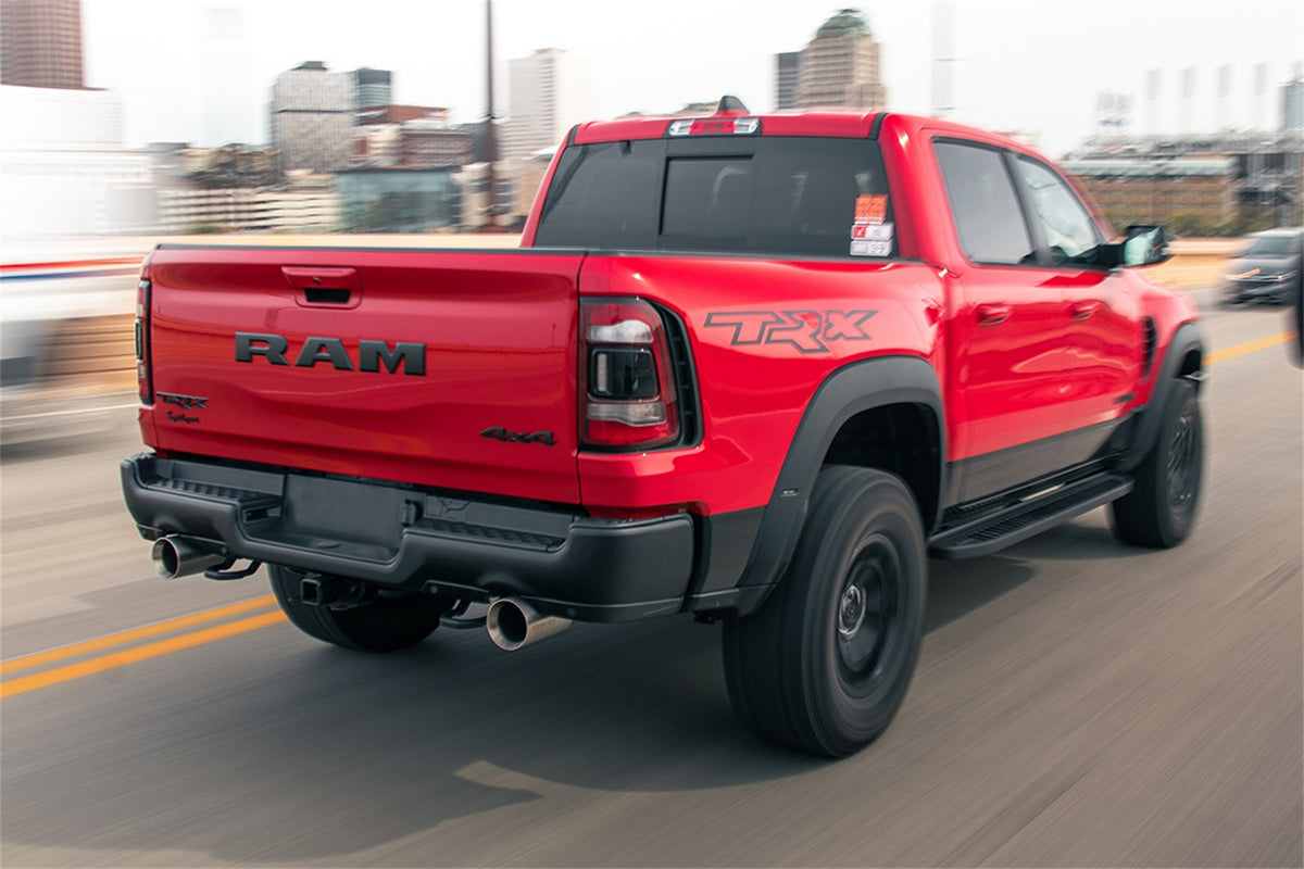 Corsa 21-22 Dodge Ram TRX Crew Cab Xtreme Catback Exhaust Dual Rear Satin Tip - 21189