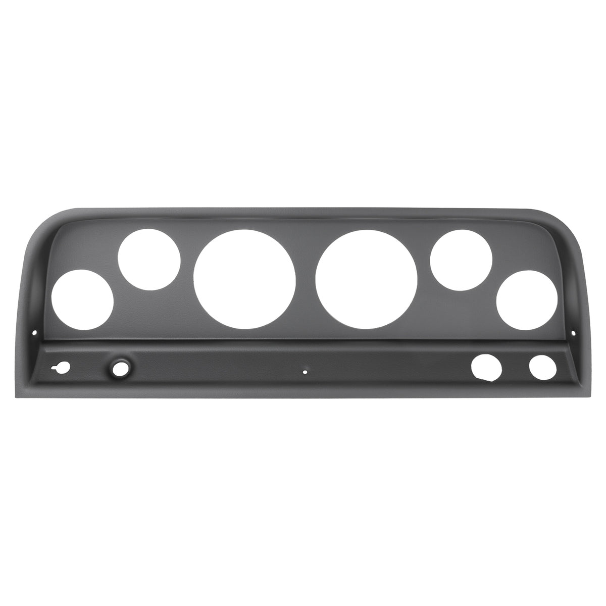 Autometer 64-66 Chevrolet Truck Direct Fit (2 3-3/8in. & 4 2-1/16in.) Gauge Mount - Black Finish - 2128