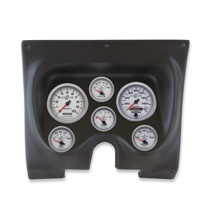 Autometer 67-68 Camaro/Firebird Ultra-Lite II Direct Fit Gauge Kit 6pc Tach/Mph/Fuel/Oilp/Wtmp/Volt - 2130-14