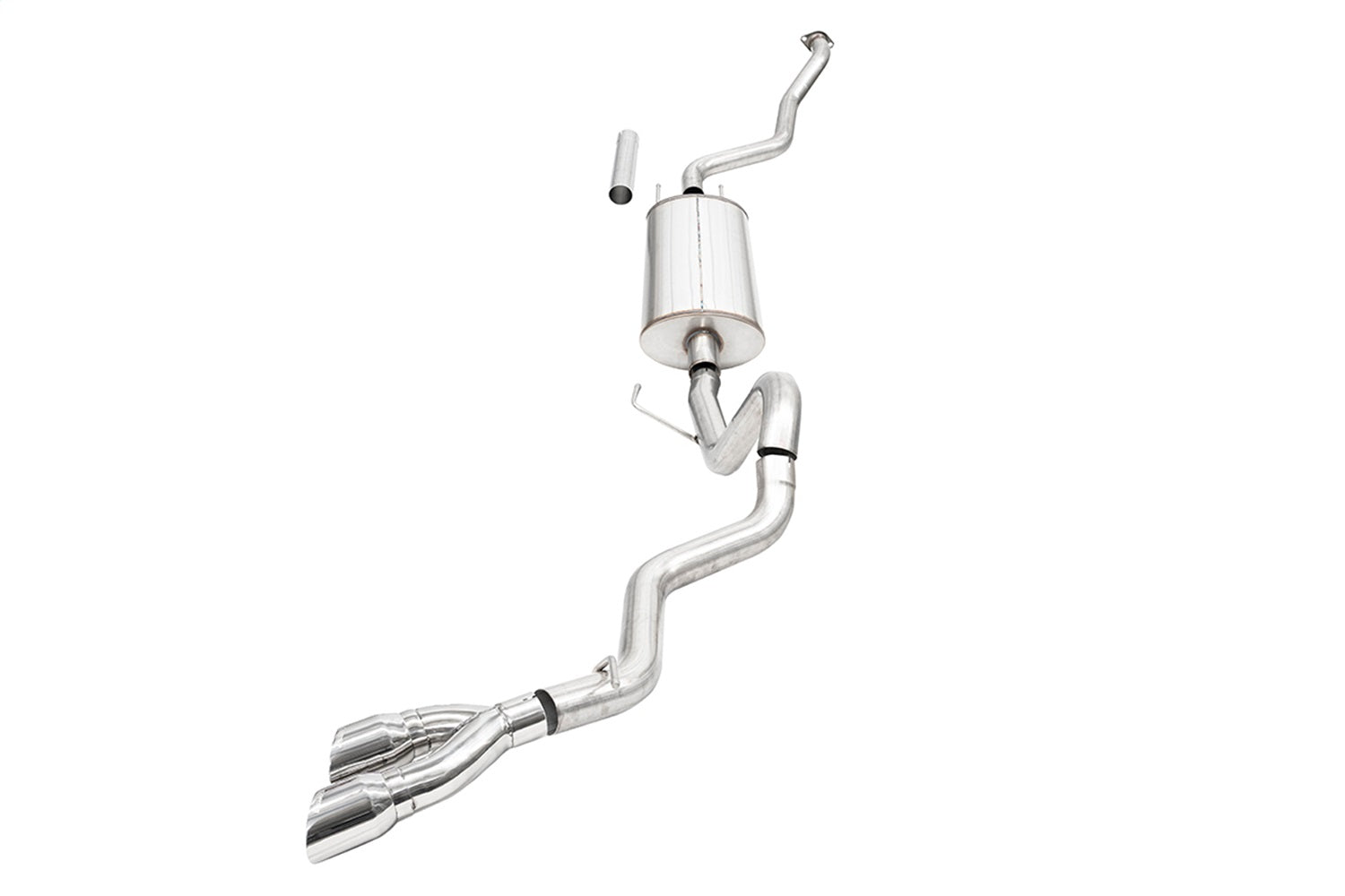 Corsa 24-25 Toyota Tacoma (2.4L Turbo) Sport Cat-Back - 4in Polished Tip - 21306
