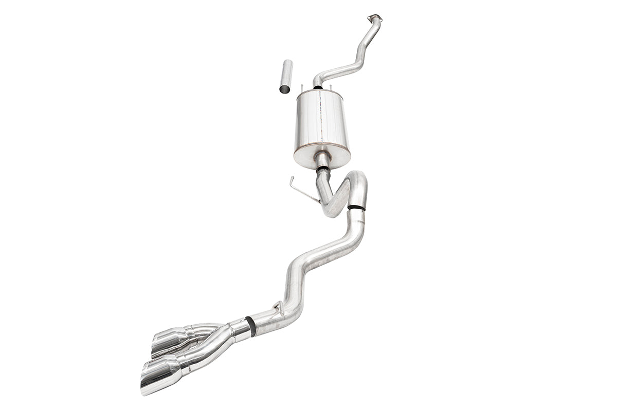 Corsa 24-25 Toyota Tacoma (2.4L Turbo) Sport Cat-Back - 4in Polished Tip - 21306
