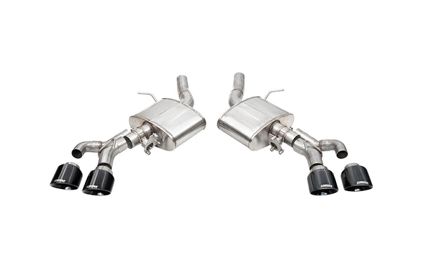 Corsa 22-25 Cadillac CT4 V Blackwing 3in Active Valve Axle-Back - 4.5in Black Tip - 21319BLK