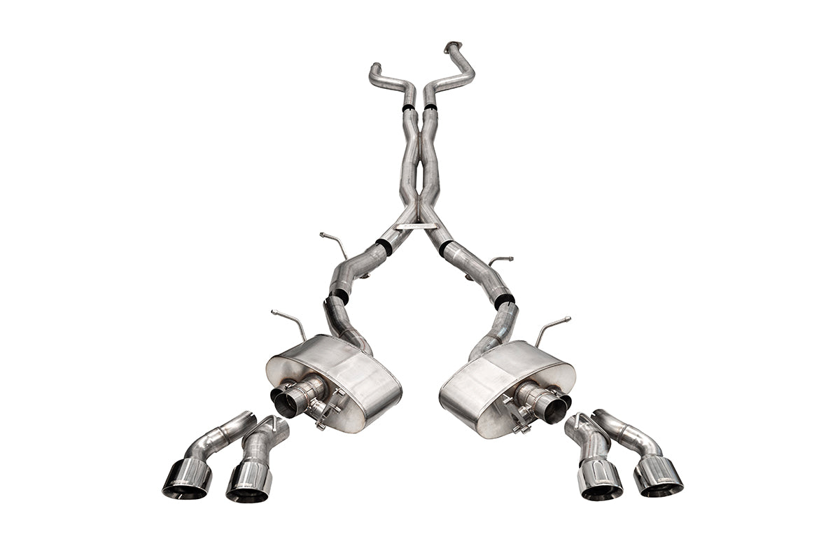 Corsa 2020+ Cadillac CT5-V 3in Cat Back Exhaust - 4.5in Polished Twin Tips (Xtreme) - 21326