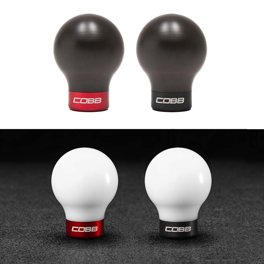 COBB Adjustable Shifter - 215X02P-W-RD-Knob-W-RD-Lockout