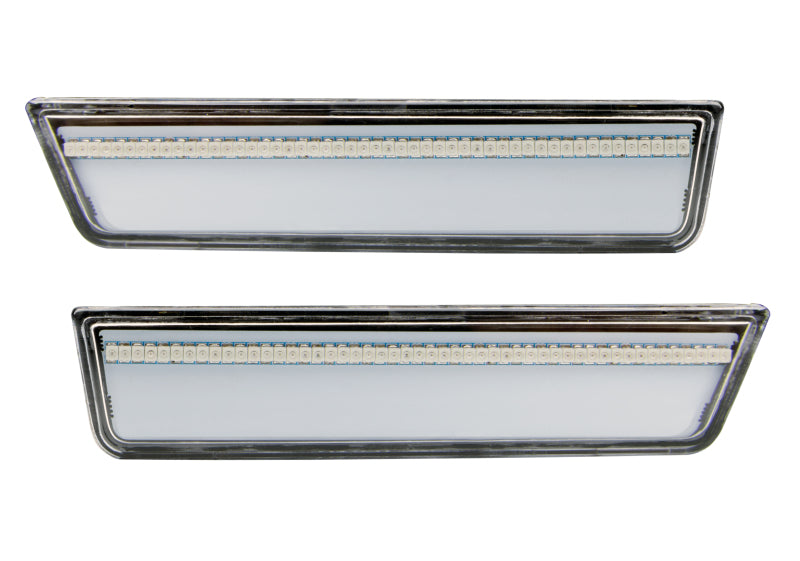 Oracle 11-14 Dodge Charger Concept Sidemarker Set (Rear Only) - Clear - No Paint SEE WARRANTY - 9834-019