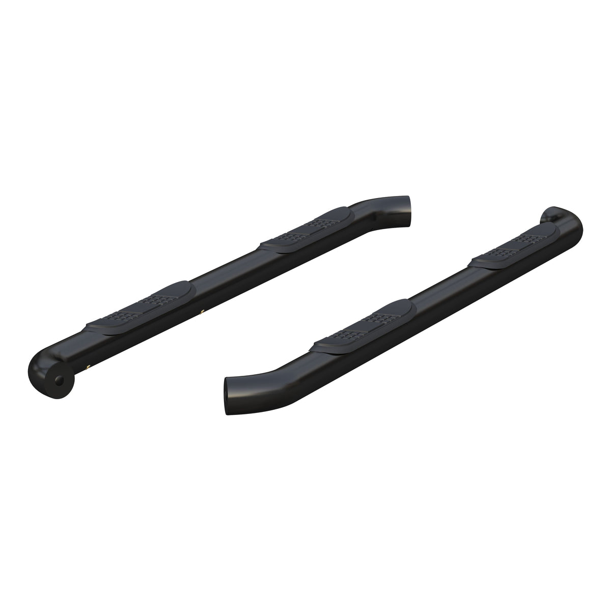 ARIES 214051 3-Inch Round Black Stainless Steel Nerf Bars, No-Drill, Fits Select Chevrolet Colorado, GMC Canyon
