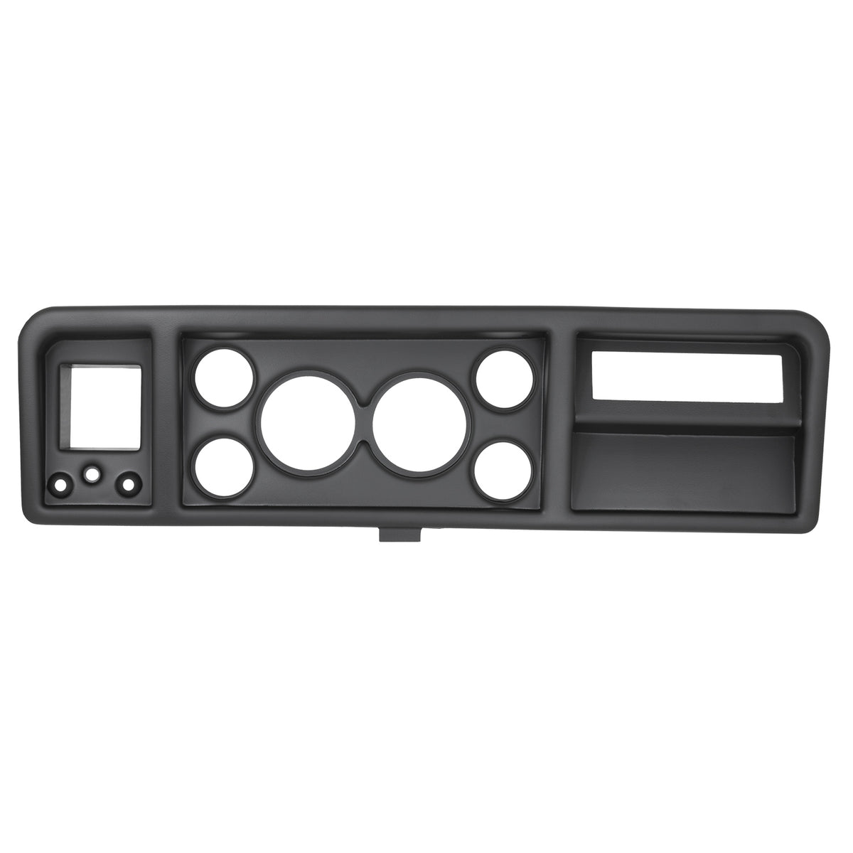 Autometer Chrono 73-79 Ford Truck Direct Fit Dash Kit 6pc Tach/MPH/Fuel/Oil/WTMP/Volt - 7019-CH