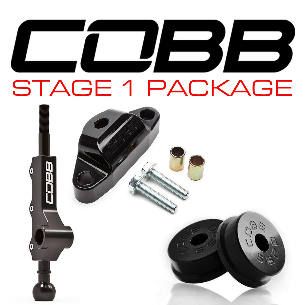 Cobb Subaru 08+ WRX / 05-09 LGT & OBXT / 06-08 FXT 5MT Stage 1 Drivetrain Package - 214X01