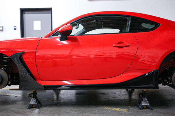 HKS Body Kit TYPE-S 20+ BRZ ZD8 Spoiler Set - 53004-AF003 for 2022-2025 Subaru BRZ - front view