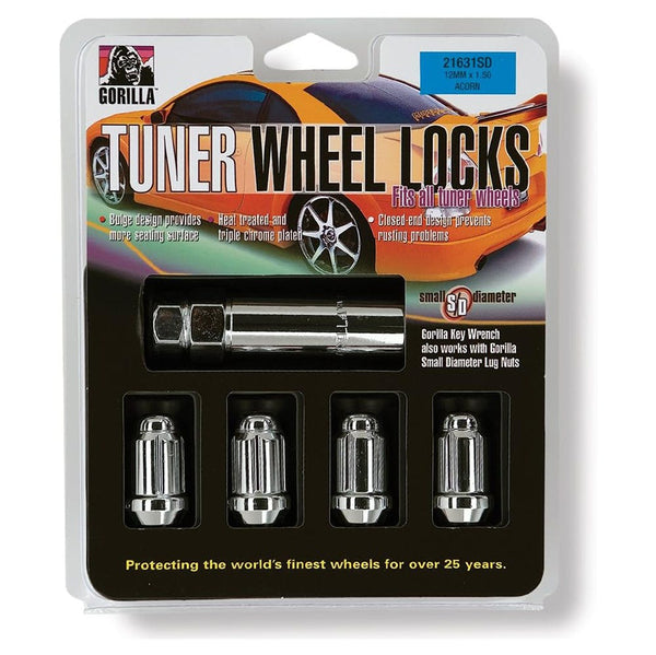 Gorilla Automotive - SD Lock Acorn 12-1.50 CHR Clam - 21631SD