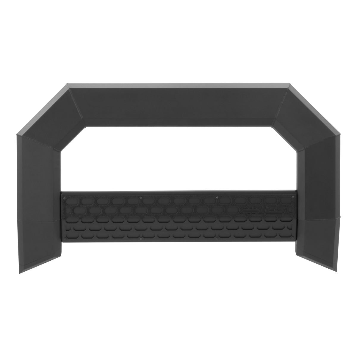 ARIES 2164003 AdvantEDGE Black Aluminum Truck Bull Bar, Select Chevrolet Silverado, GMC Sierra 2500, 3500 HD