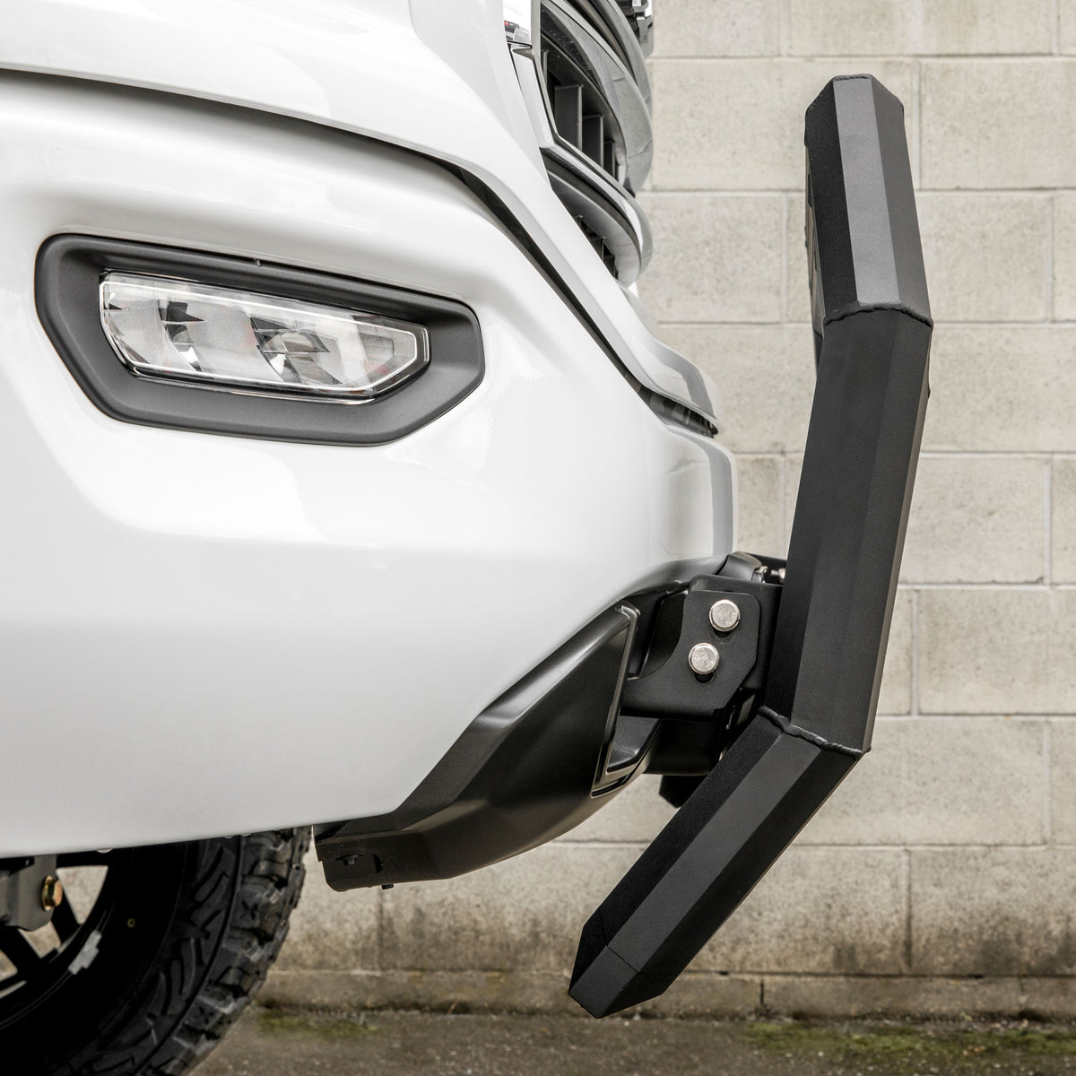 ARIES 2164003 AdvantEDGE Black Aluminum Truck Bull Bar, Select Chevrolet Silverado, GMC Sierra 2500, 3500 HD
