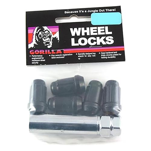 Gorilla Automotive - SD Lock Acorn 1/2 Blk 5pk Bag - 21681BCB5