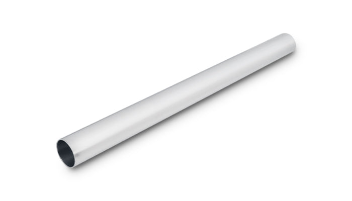 Vibrant 1.75in O.D. Universal Aluminum Tubing (18in long Straight Pipe) - Polished - 2172