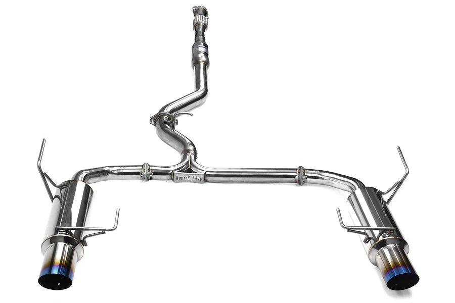 Invidia 10+ Legacy Dual N1 Single Layer Titanium Tipped Cat-back Exhaust