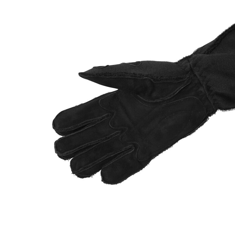 RaceQuip 356 Series 2 Layer Nomex Outseam Race Gloves SFI 3.3 / 5 All Black Small - 356902RQP