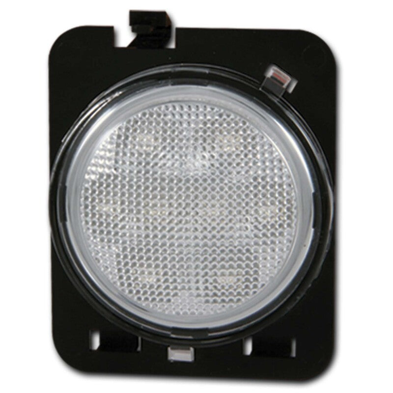 ANZO 2007-2015 Jeep Wrangler LED Side Fender Lights Clear - 861116