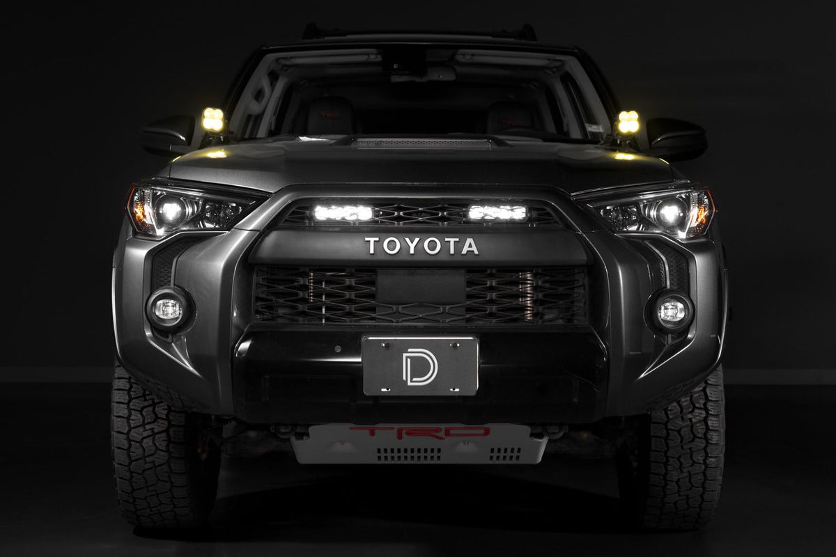 Diode Dynamics 2014-2024 Toyota 4Runner SS6 Sport LED Kit Yellow Driving 3000K - DD8856