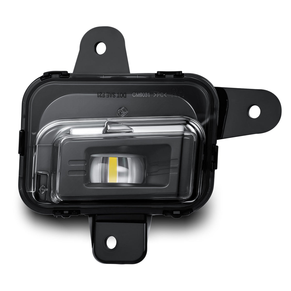 AlphaRex 22-25 GMC Sierra 1500 LED Fog Lights - White/Amber - 210021 by AlphaRex - close-up