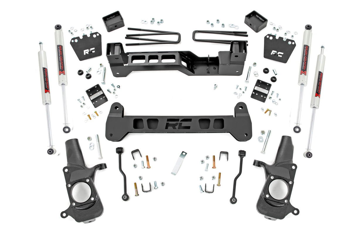 Rough Country - 6 Inch Lift Kit - M1 - Chevy Silverado & GMC Sierra 2500HD 2WD (2001-2010) - 220040
