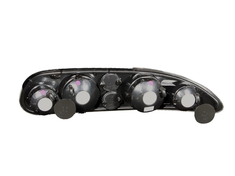 ANZO 1993-2002 Chevrolet Camaro Taillights Chrome - 221011
