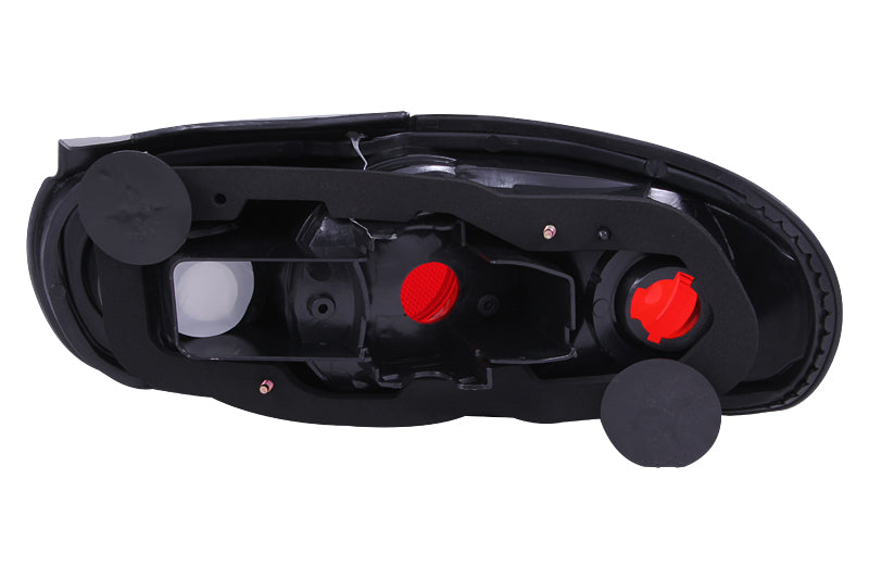 ANZO 1990-1997 Mazda Miata Taillights Chrome - 221075