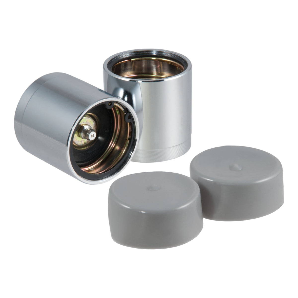 CURT 22198 1.98-Inch Trailer Wheel Bearing Protectors and Dust Covers, 2-Pack