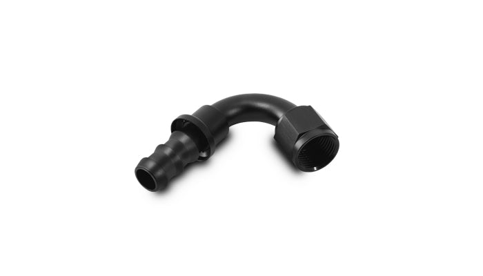 Vibrant Push-On 120 Degree Hose End Elbow Fitting - -12AN - 22212