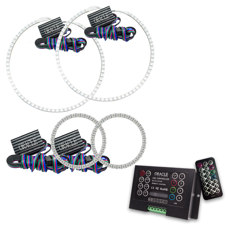 Oracle Volkswagen Touareg 05-06 Halo Kit - ColorSHIFT w/ 2.0 Controller SEE WARRANTY - 2529-333