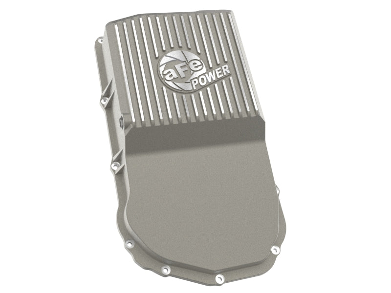 aFe POWER 21-24 Ram TRX (8HP90/95 Trans) Street Series Transmission Pan - Raw w/ Machined Fins - 46-71310A