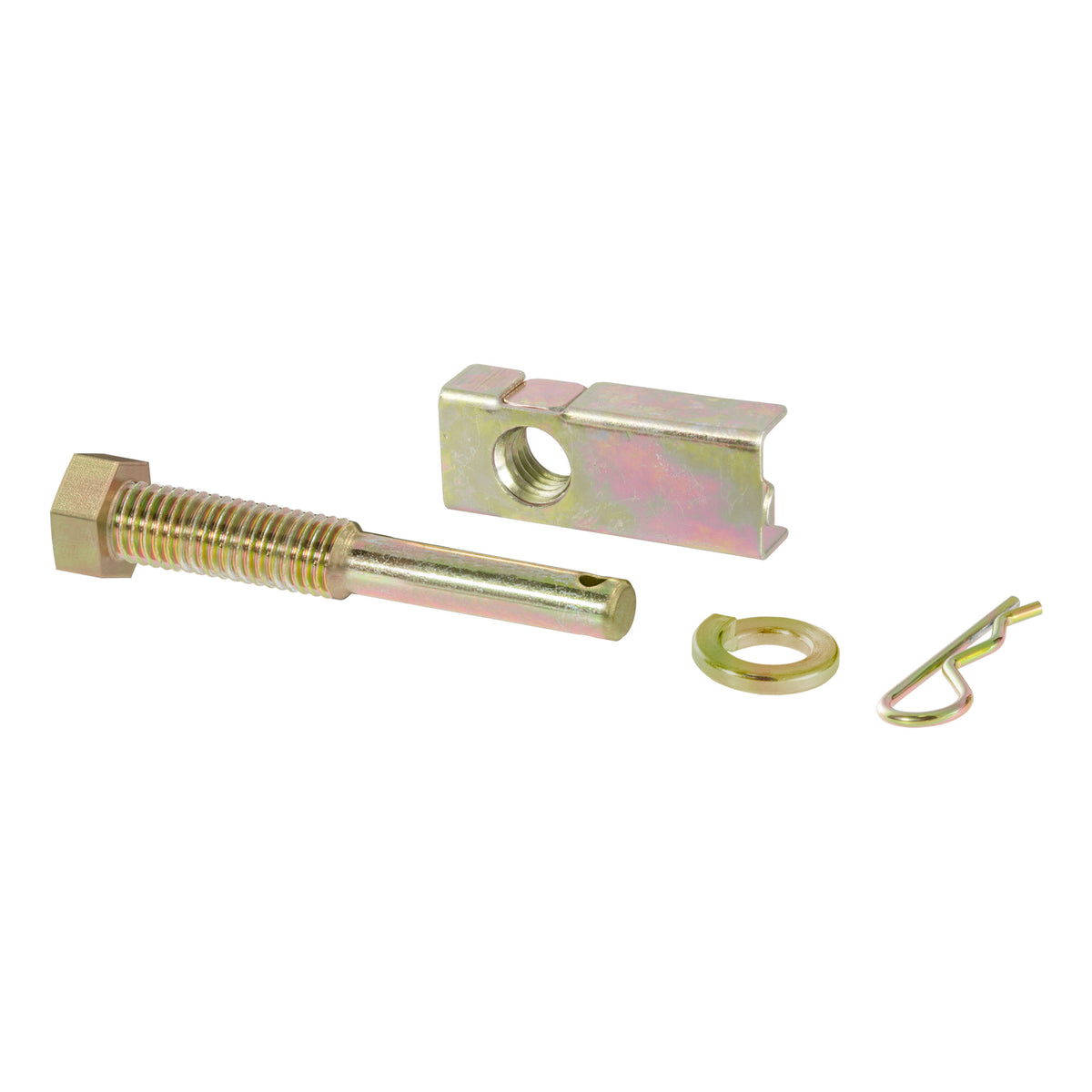 CURT 22315 Anti-Rattle Hitch Pin Shim Device, Fits 1-1/4-Inch Receiver, 1/2-In Hole