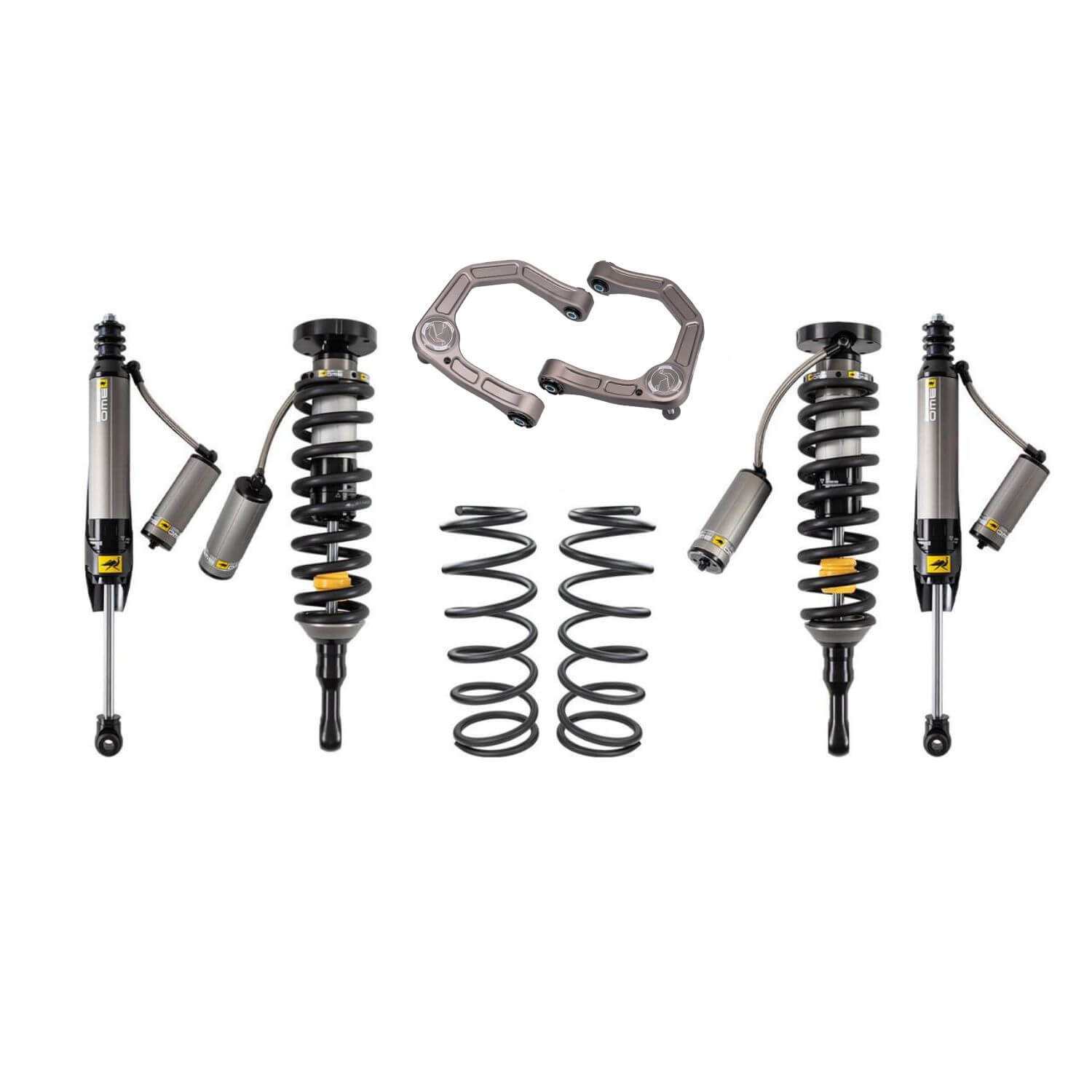 Old Man Emu 2025+ Toyota 4 Runner BP-51 Kit w/Forged Billet Upper Control Arm FR 3IN/0LB RR 0IN/0LB - 2231K
