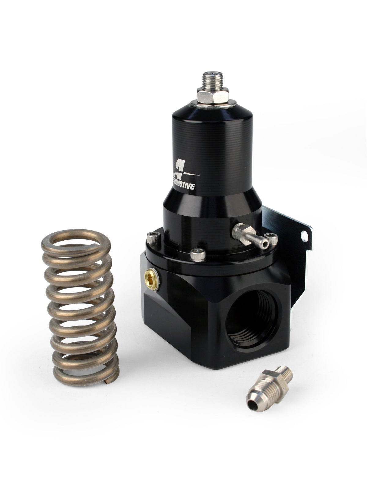 Aeromotive Adjustable Regulator - 30-120 PSI - .500 Valve - 2x AN-12 Inlets / AN-12 Return - 13137