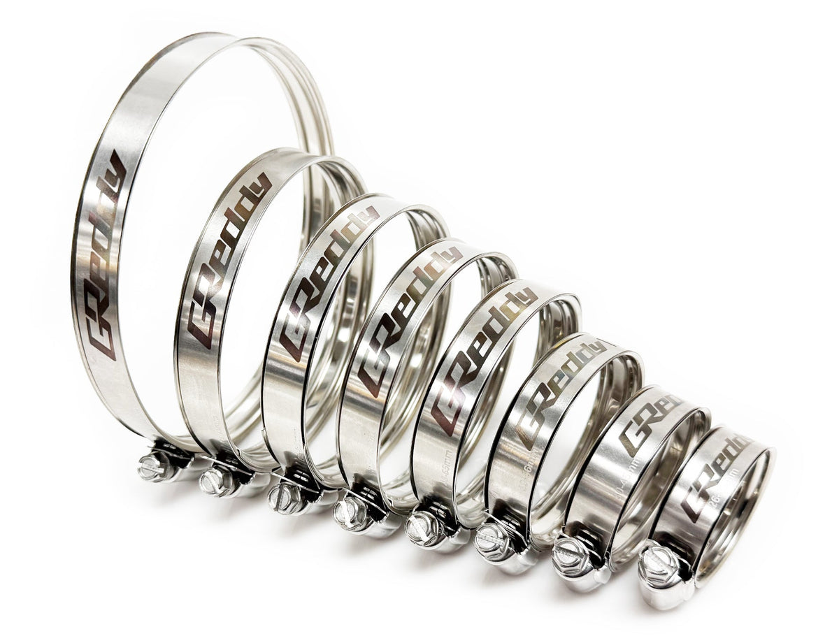 GReddy - GReddy Dual-Bead Boost Clamp(s) - Stainless - 22410120S