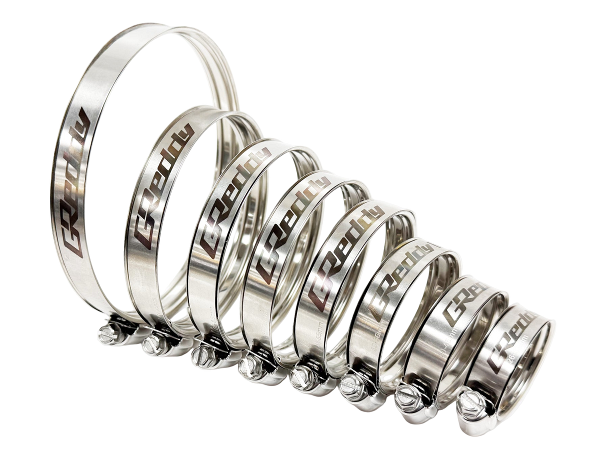 GReddy - GReddy Dual-Bead Boost Clamp(s) - Stainless - 22410045S