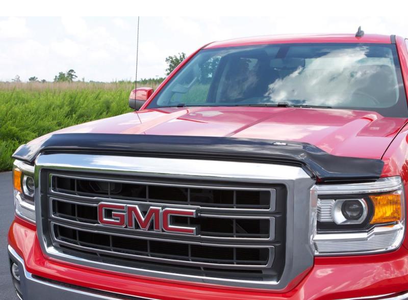 AVS 14-18 Toyota Tundra Bugflector Medium Profile Hood Shield - Smoke - 23094
