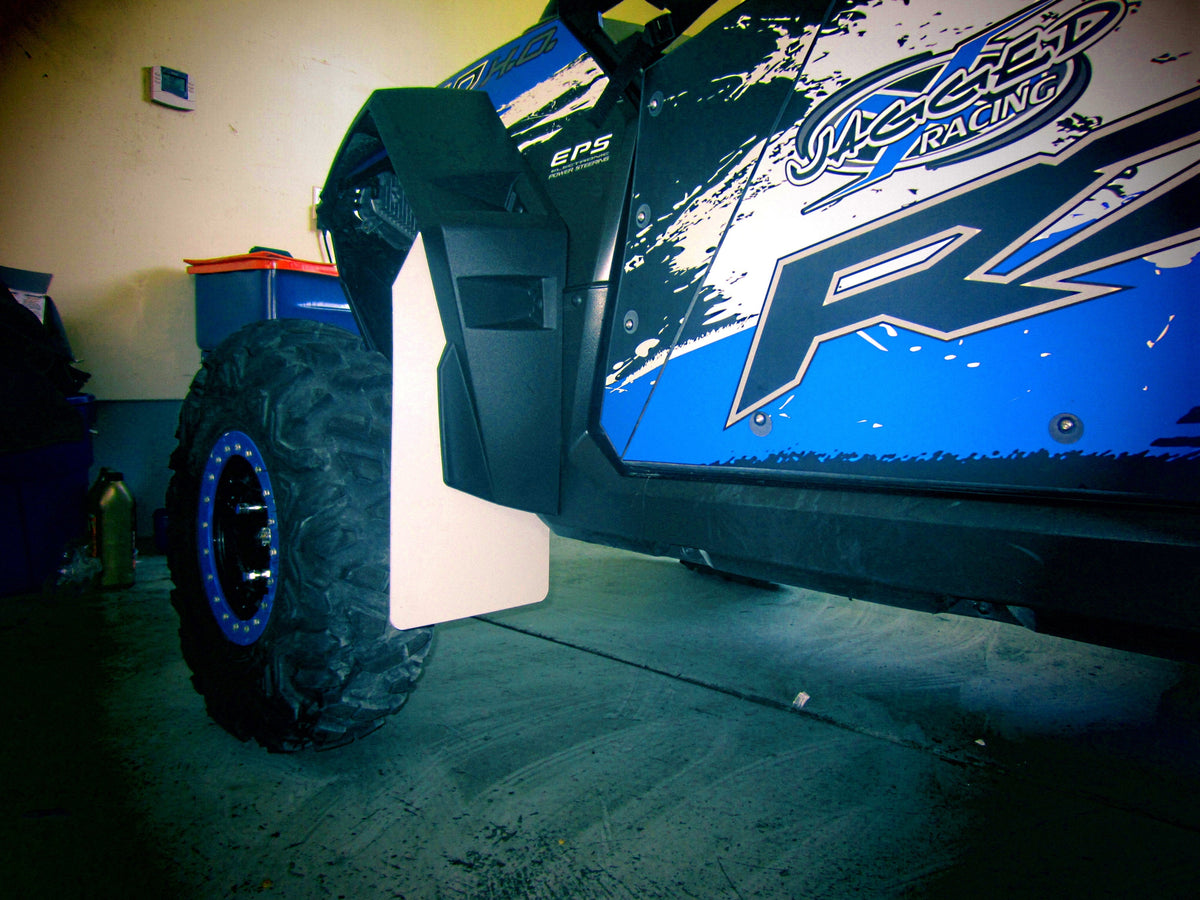 RokBlokz Polaris RZR 900, RZR 4 900, 11-14 Mud Flaps, FRONT