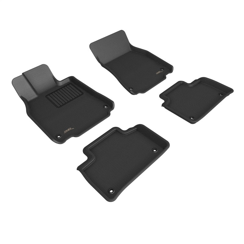 3D Maxpider 13-17 Lexus Ls460 Kagu Floor Mat- Black R1 R2 - L1LX04701509