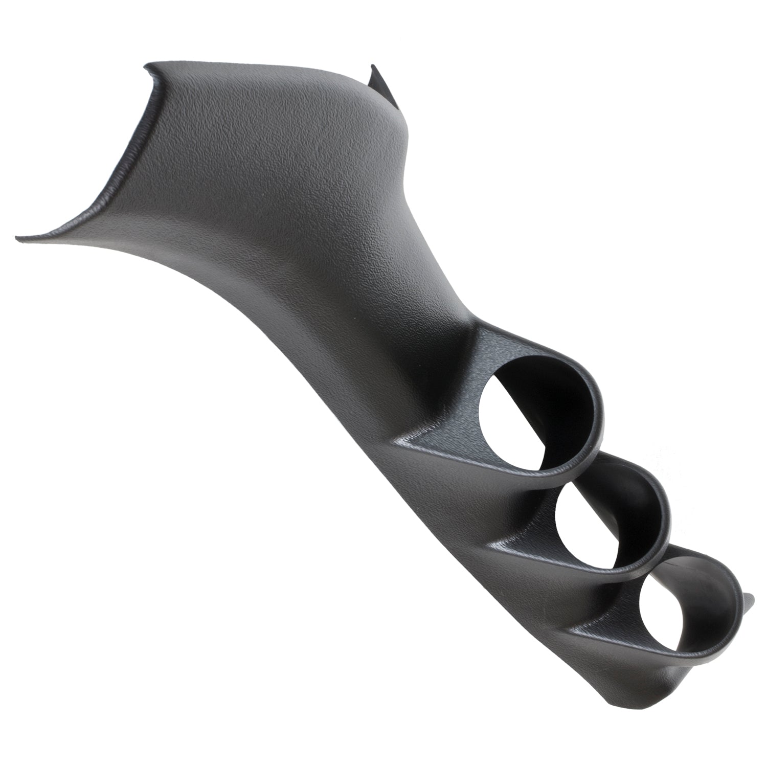 Autometer 95-98 Nissan 240SX Black Triple 52mm Pillar Pod - 22807