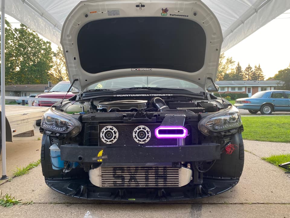 2019+ Hyundai Veloster Turbo/R-spec/Non-Turbo BIG MOUTH &quot;LIT KIT&quot; Ram Air Intake Snorkel | Velossa Tech Design